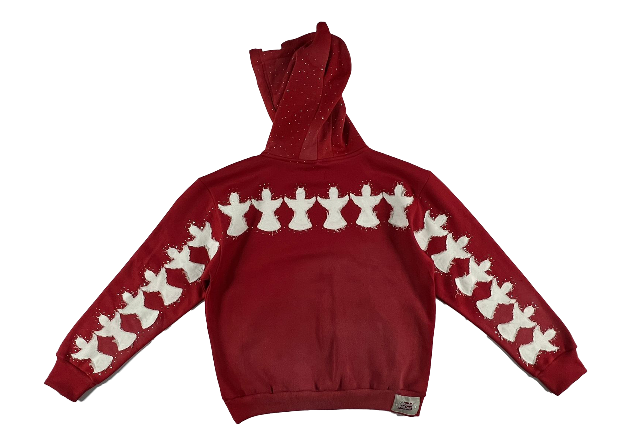 Abandoned Angels "Red Rhinestone" OG Hoodie