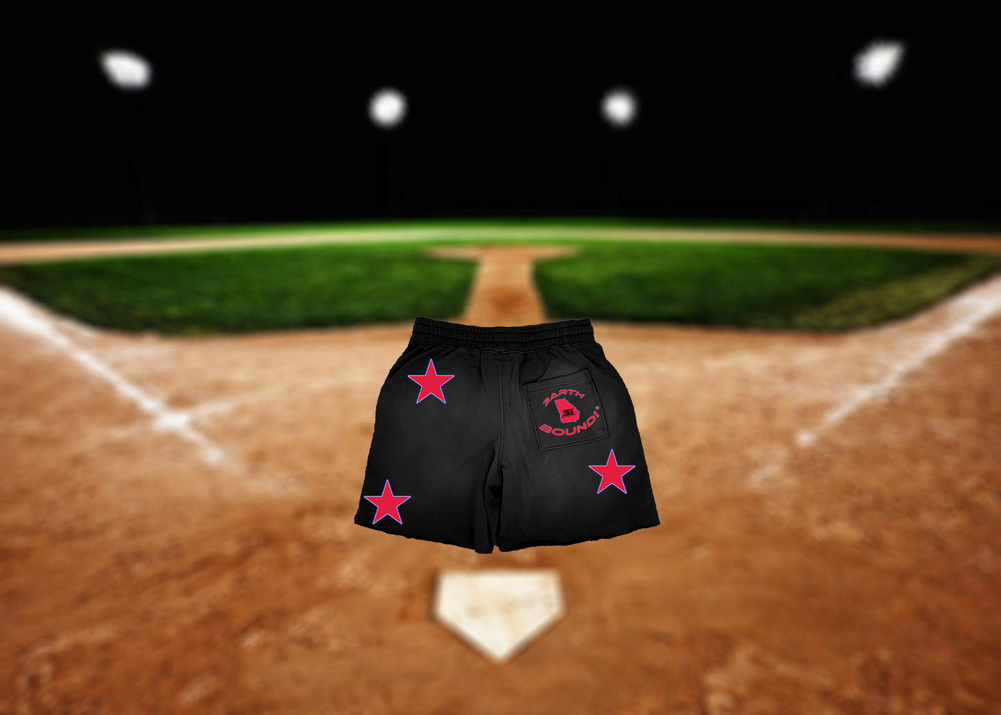 [Exclusive] 3arthBound! x MLB® Atlanta Braves Shorts